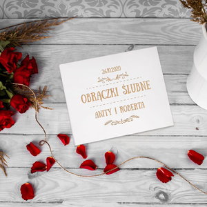 pudełko na obrączki
